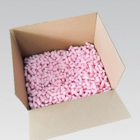 Carton + Cutii - 120 L fulgi amidon roz la cutie