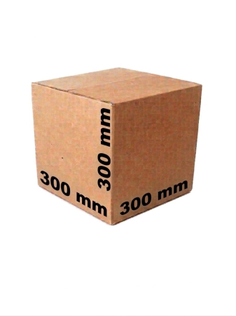 Cutii carton - 25 buc Cutie carton NATUR 300 x 300 x 300 mm - set 25 buc