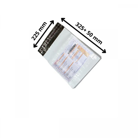 Plicuri curierat cu buzunar AWB - 250 buc pungi curierat ( tip A4 + ) 225 x 325 mm + 50 clapeta cu buzunar AWB
