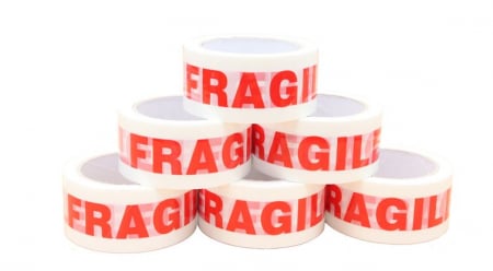 Banda FRAGILE - 36 buc Banda adeziva FRAGILE - 50mm x 60m