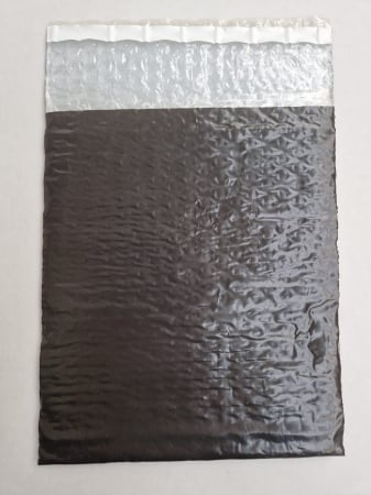 50 buc Pungi plic NEGRU ANTISOC cu bule PLASTIC - 320 x 400 + 50 (A4) mm cu banda adeziva permanenta [1]