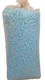 Carton + Cutii - 500 L Fulgi Amidon ( biodegradabili )Albastri