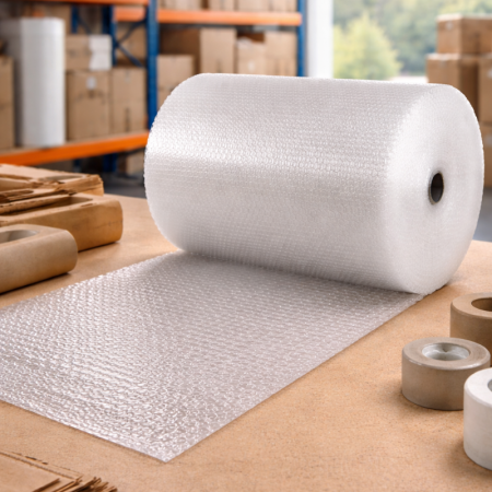 Folie cu bule - Folie cu bule 50 microni - 1,0 m latime x 100 m lungime - 1 mp