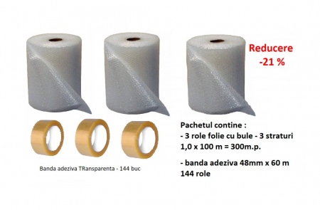 Pachete - Pachet Scotch TR contine 300 mp bule si 144 buc scotch TR