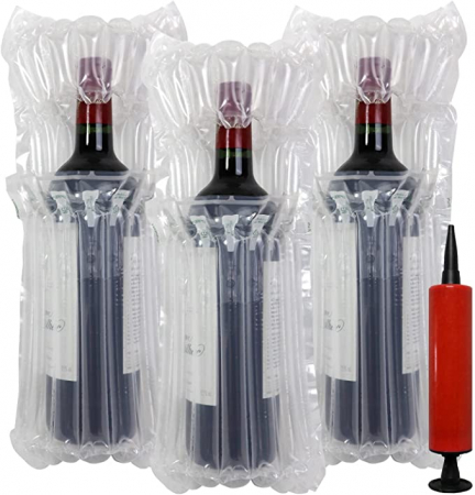 Set 100 buc pungi gonflabile pentru vin - 100 buc + pompa CADOU [1]