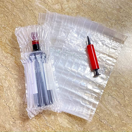 Set 100 buc pungi gonflabile pentru vin - 100 buc + pompa CADOU [3]