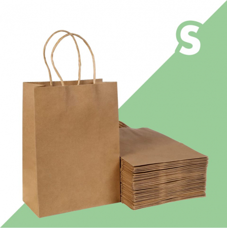 Sacoșe și pungi - sacosa, hartie, kraft, natur, maner rasucit, ambalaje din hartie, plasa, plasa cadou, personalizare, imprimare