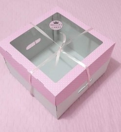 Cutie Pentru Tort 30x30x20 cm, cu fereastra [2]