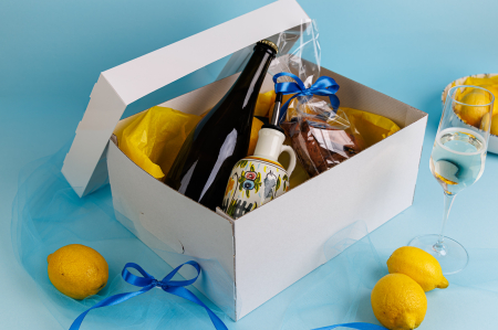 COS CADOU 33X25X15 CM, CU FEREASTRA, COD CAD1-F- ALB, SET 5 BUC [3]