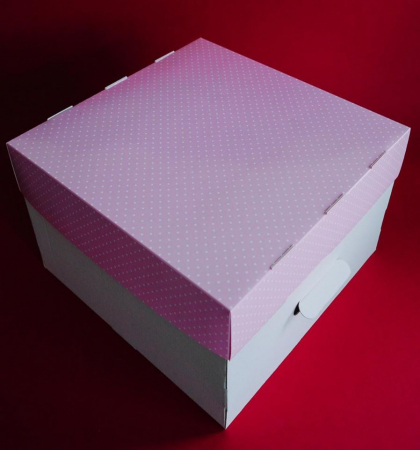 CUTII DE TORT SMART-CAKE BOX - CB6N- ROZ