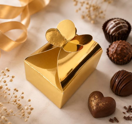CUTII PENTRU PRALINE CU FUNDITA - KB0- AUR