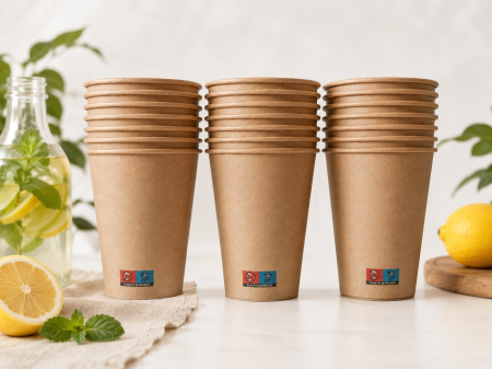 BOLURI SI PAHARE DIN CARTON - P14OZ- NATUR