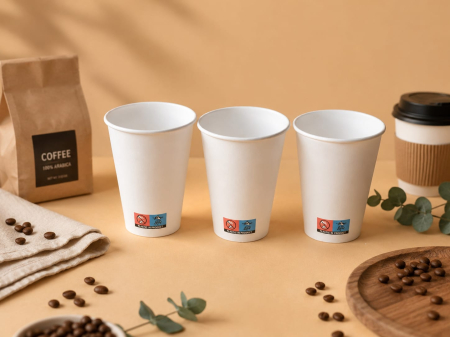 BOLURI SI PAHARE DIN CARTON - P7OZ- ALB