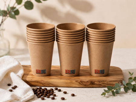 BOLURI SI PAHARE DIN CARTON - P9OZ- NATUR