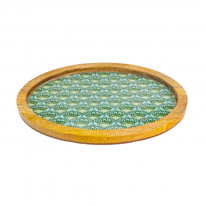 Platou oval din lemn de mango Emerald [1]