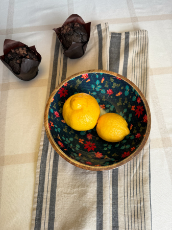 Bol din lemn de mango Midnight [4]