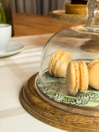 Platou din lemn de mango cu capac din sticla Emerald [4]