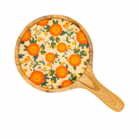 Set 3 Platouri din lemn de mango Joyful [1]