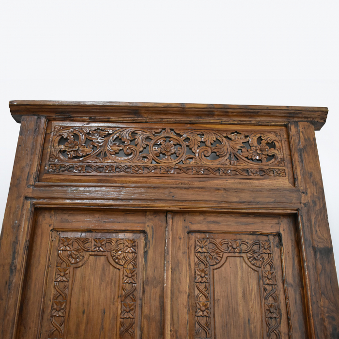 Poartă Decorativă Lemn Natural [3]