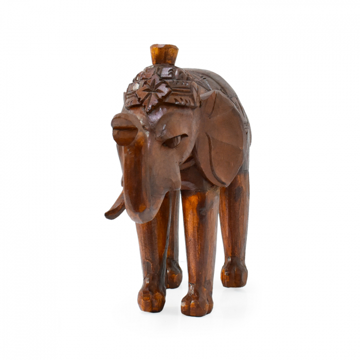 Statuetă Elefant din Lemn [1]