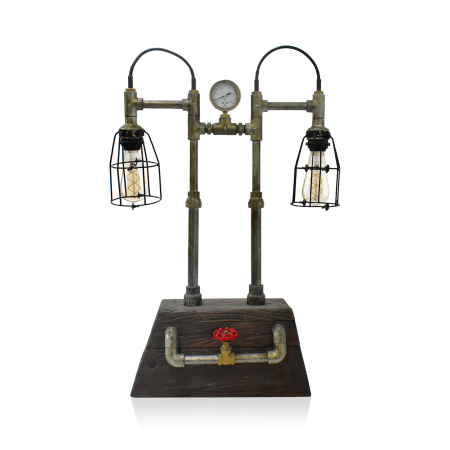 DECORATIUNI - Lampă Industrială cu 2 becuri