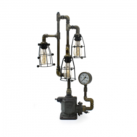 DECORATIUNI - Lampă Industrială cu 3 becuri