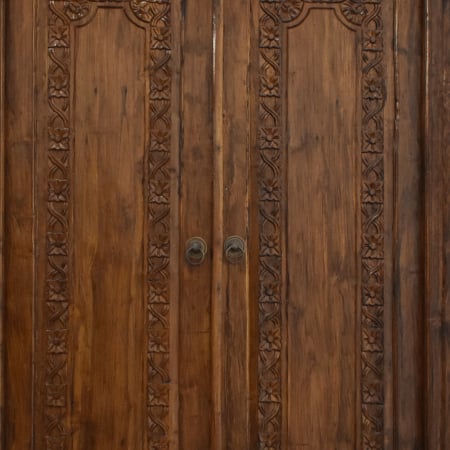 Poartă Decorativă Lemn Natural [1]
