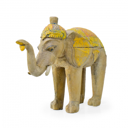 DECORATIUNI - Statuetă Decorativă Elefant Aurie