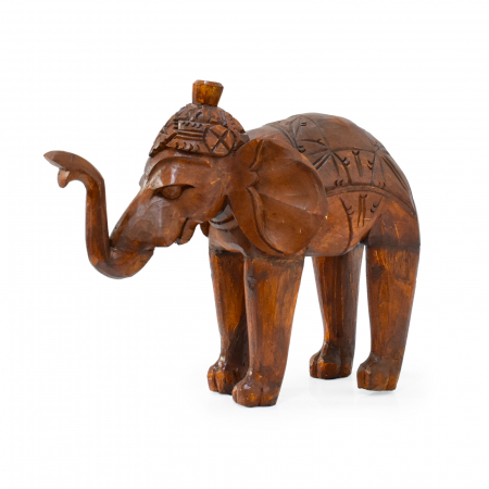 Statuetă Elefant din Lemn [1]
