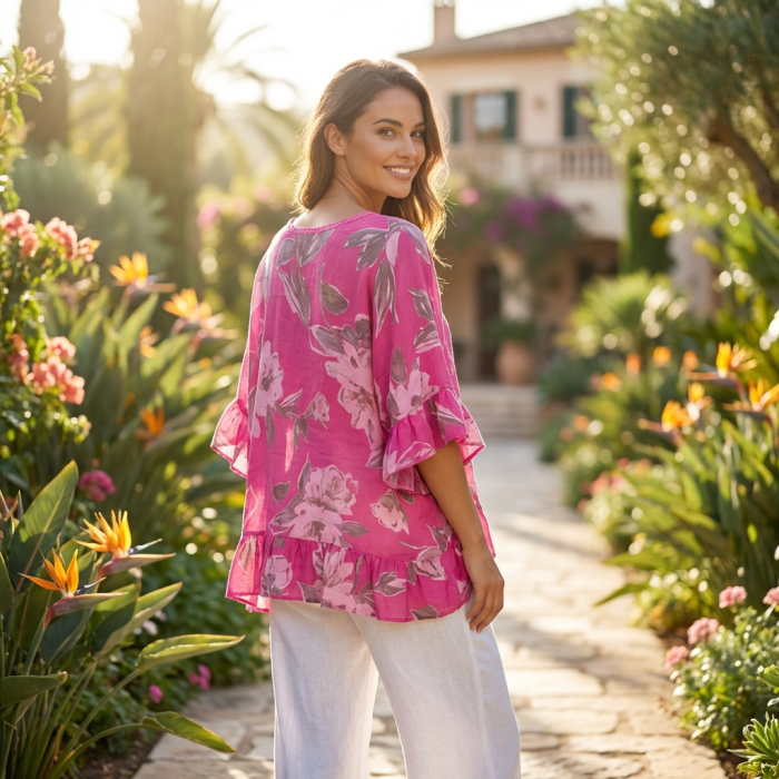 Bluza dama cu aspect de matase - Silky [3]