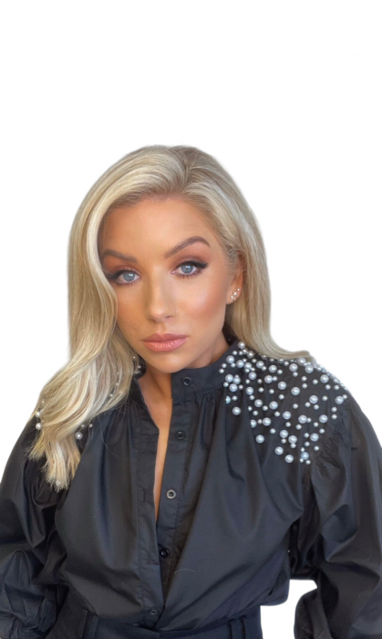 Bluza Dama cu Perle pe Umeri - Thea [1]