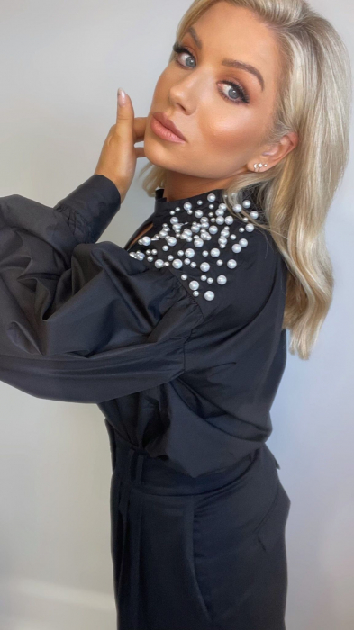 Bluza Dama cu Perle pe Umeri - Thea [5]