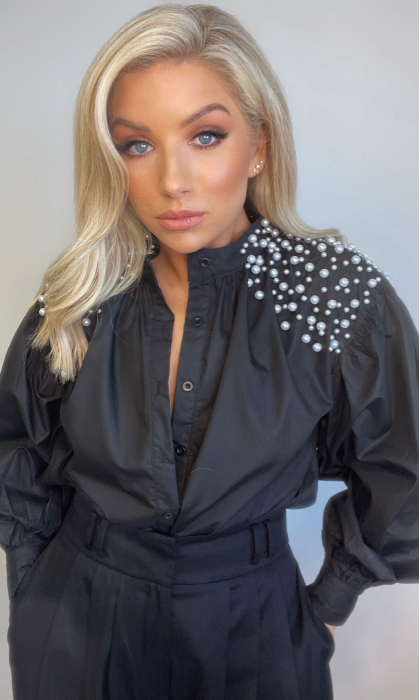 Bluza Dama cu Perle pe Umeri - Thea [3]