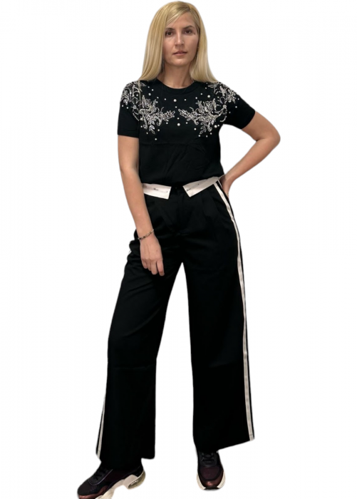 Bluza Dama cu Strasuri si Perle - Sunnyside [3]