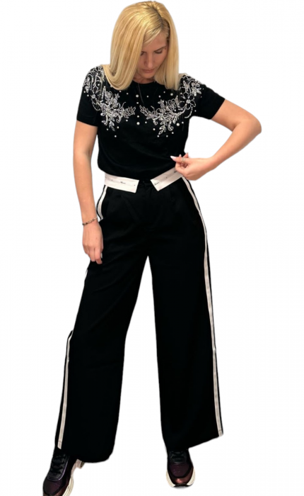 Bluza Dama cu Strasuri si Perle - Sunnyside [4]