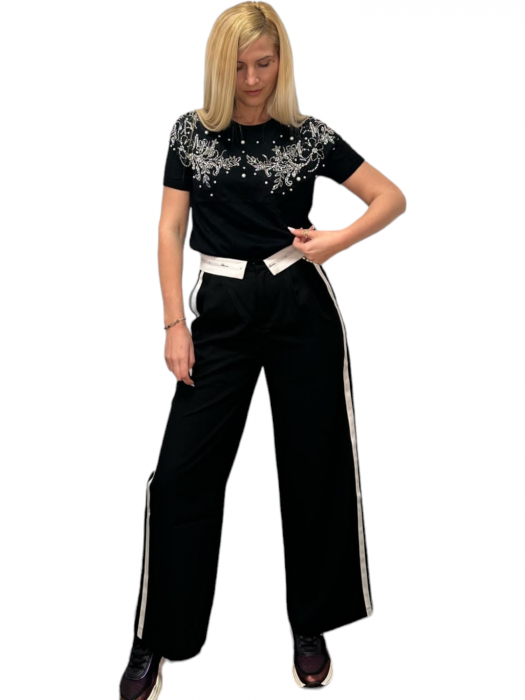Bluza Dama cu Strasuri si Perle - Sunnyside [5]