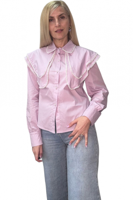 Bluza dama cu volane decorative - ZOE [9]