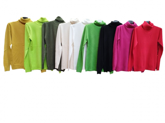 Bluza dama Maleta Tricot Fin, maneca lunga [2]