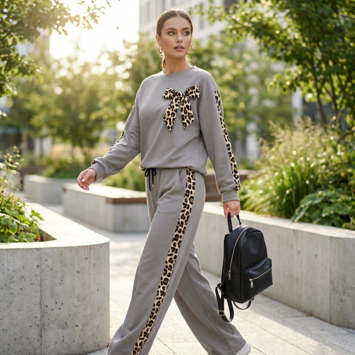 Compleu Dama Lejer Camasa si Pantaloni Scurti - Marime S-XL [2]