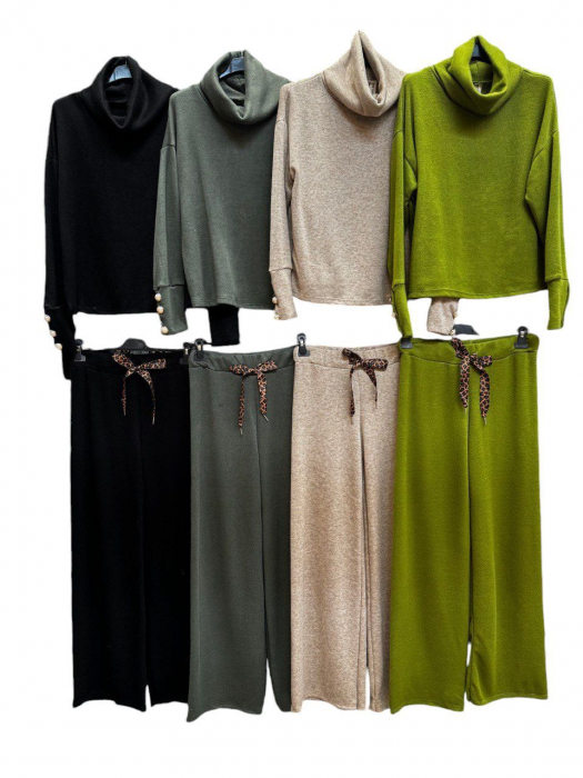 Compleu Dama Molton Bluza si Pantalon - HEB [2]