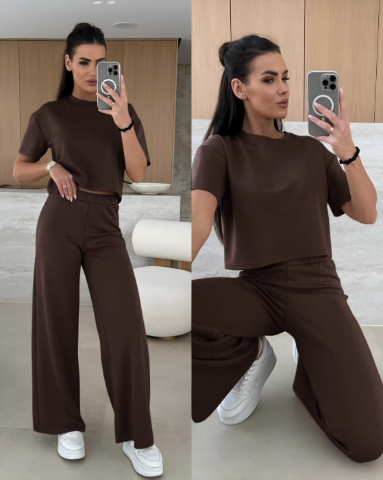 Compleu Dama Set 2 Piese Tricou si Pantaloni Lungi - CHMS [1]