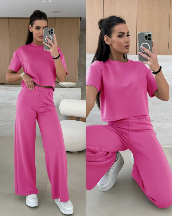 Compleu Dama Set 2 Piese Tricou si Pantaloni Lungi - CHMS [1]