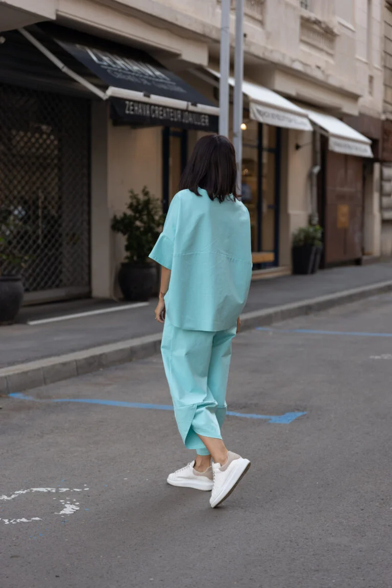 Compleu dama trening sport pantaloni si bluza - PREMIUM COTTON Comfy [9]