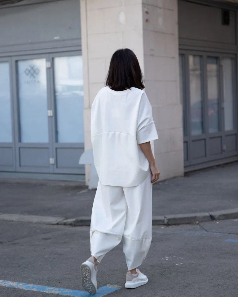 Compleu dama trening sport pantaloni si bluza - PREMIUM COTTON Comfy [16]