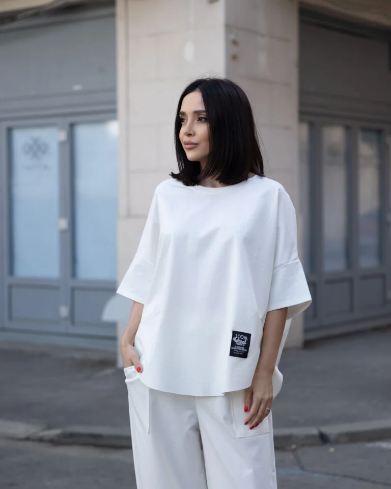 Compleu dama trening sport pantaloni si bluza - PREMIUM COTTON Comfy [21]