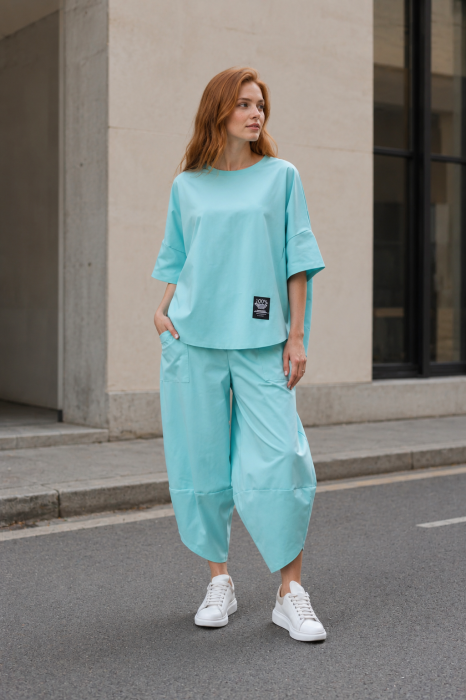 Compleu dama trening sport pantaloni si bluza - PREMIUM COTTON Comfy [12]