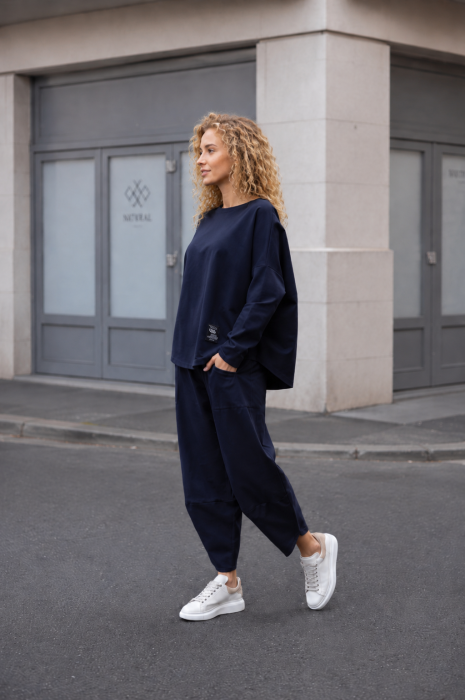 Compleu dama trening sport pantaloni si bluza - PREMIUM COTTON Comfy [20]