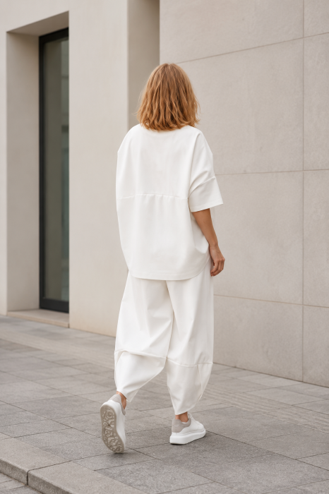 Compleu dama trening sport pantaloni si bluza - PREMIUM COTTON Comfy [15]