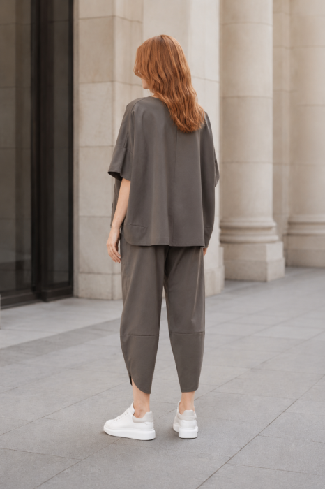 Compleu dama trening sport pantaloni si bluza - PREMIUM COTTON Comfy [13]