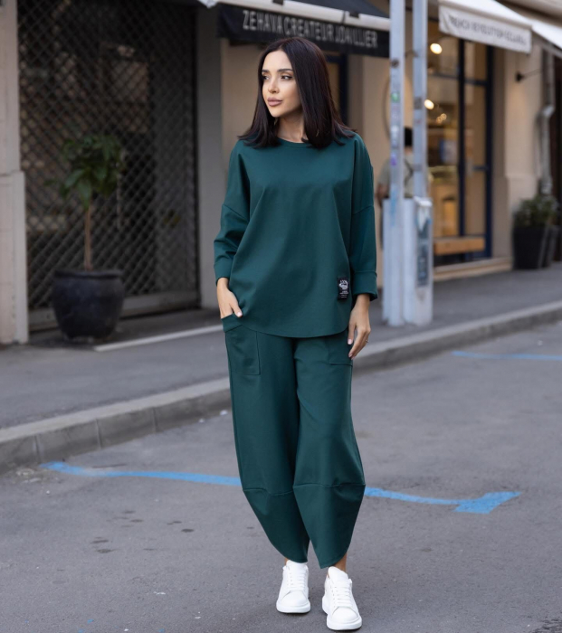 Compleu sport oversized din bumbac PREMIUM COMFY – universal, Italia [7]